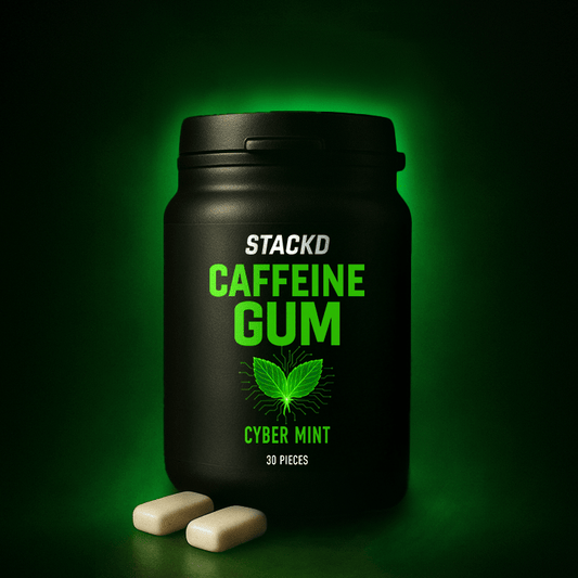 STACKD Caffeine Gum - STACKD