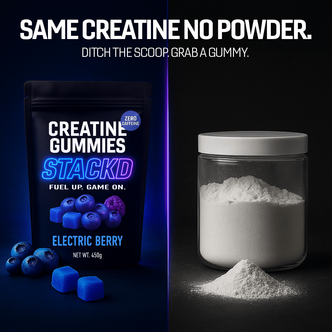 STACKD Creatine Monohydrate Gummies - STACKD